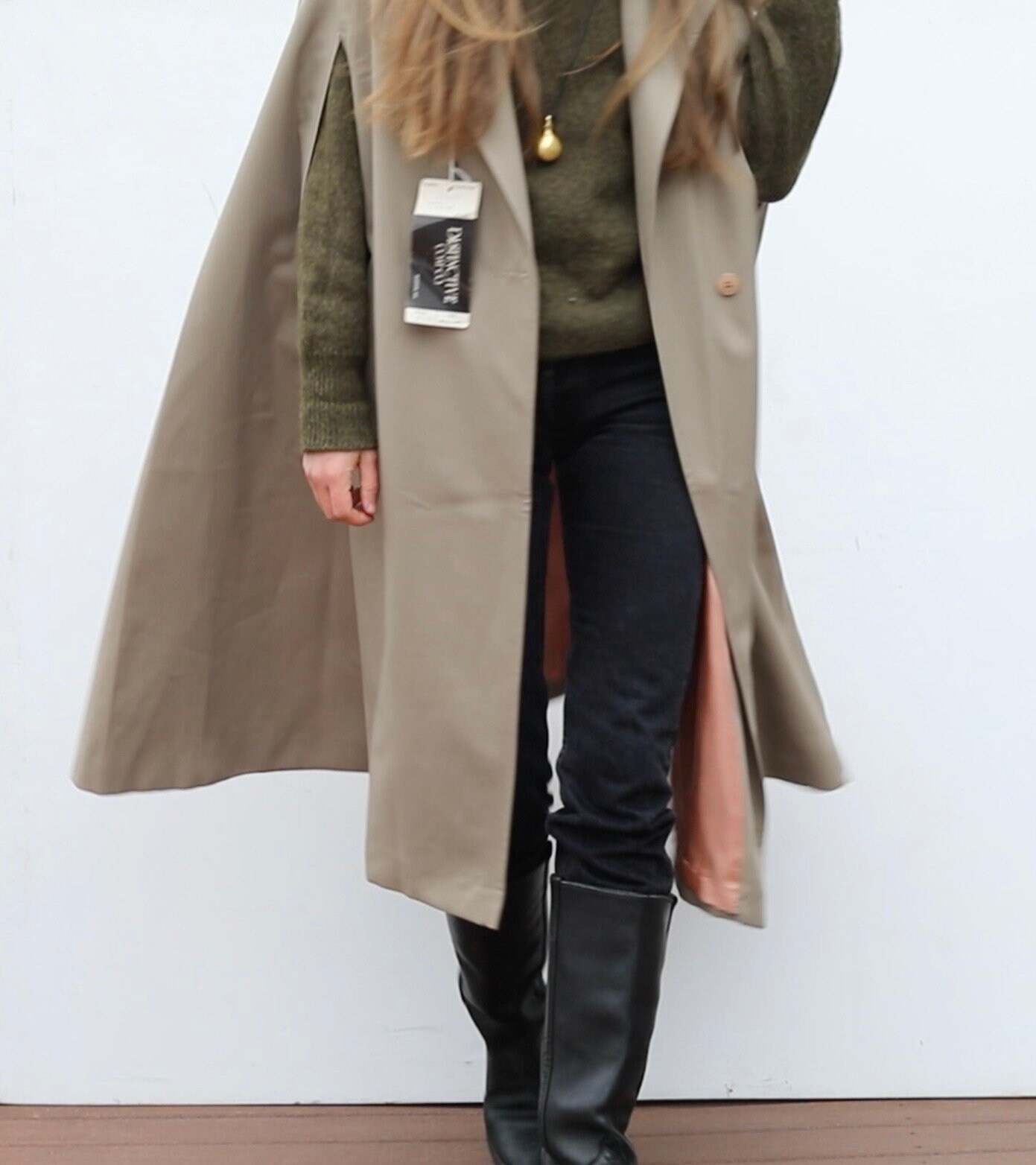 70s Burberry Trench - Etsy