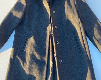 bill blass wool coat