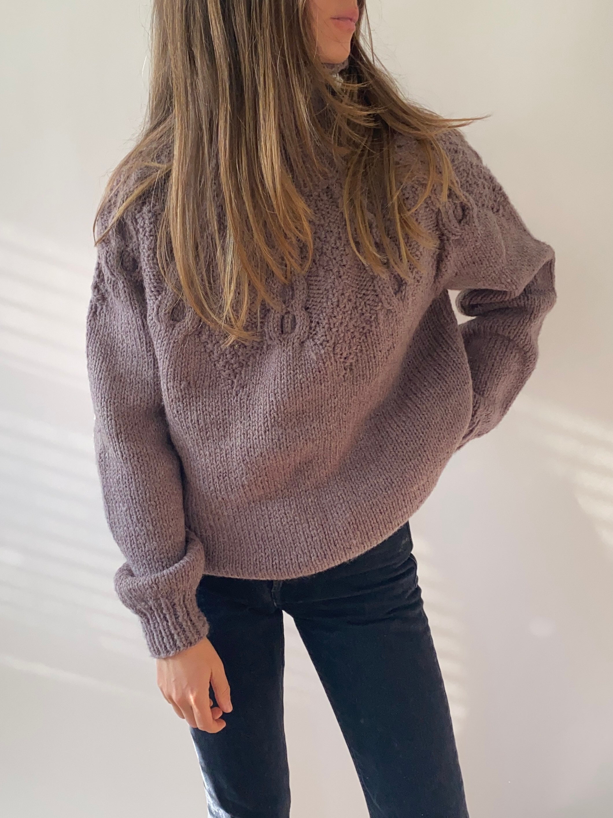 Mocha Turtleneck - Etsy