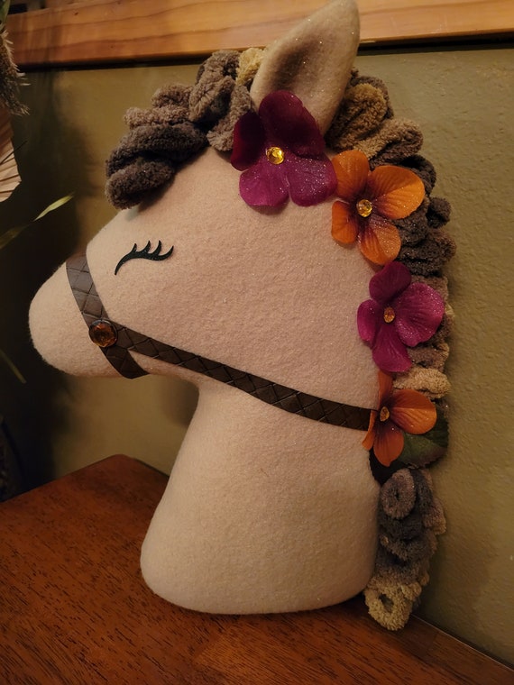 Horse Plushie Horse Pillow Stuffed Horse Pillow Horse Soft Etsy