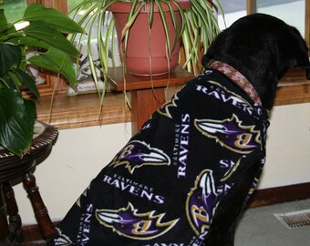 baltimore ravens dog sweater