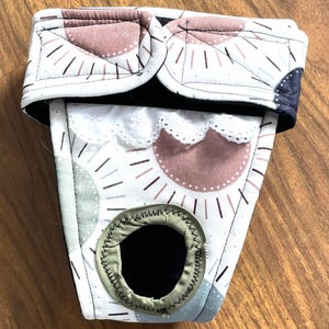 Female Dog Diaper,Panties, dog Britches, Nappies.  Washable Heat Cycle, Incontinence -Sun&#39;s - by angelpuppi