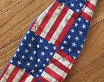 Washable Male Dog Diaper - Custom Sizing, Incontinence & Training - Flag - by angelpuppi