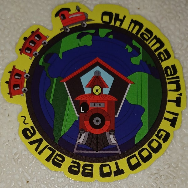 RAILROAD EARTH STICKER