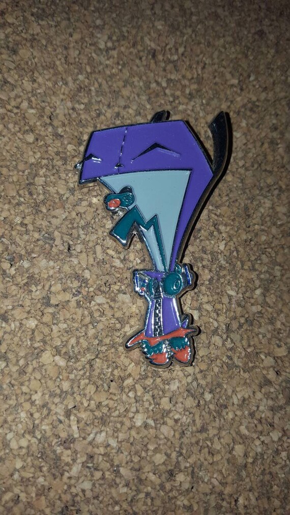 Grr Invader Zim Pin Etsy