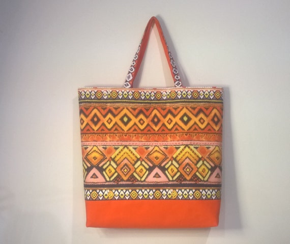 aztec beach bag