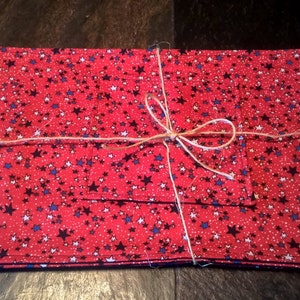 Patriotic Placemats, Americana Placemats, Hadmade Placemats, Placemats