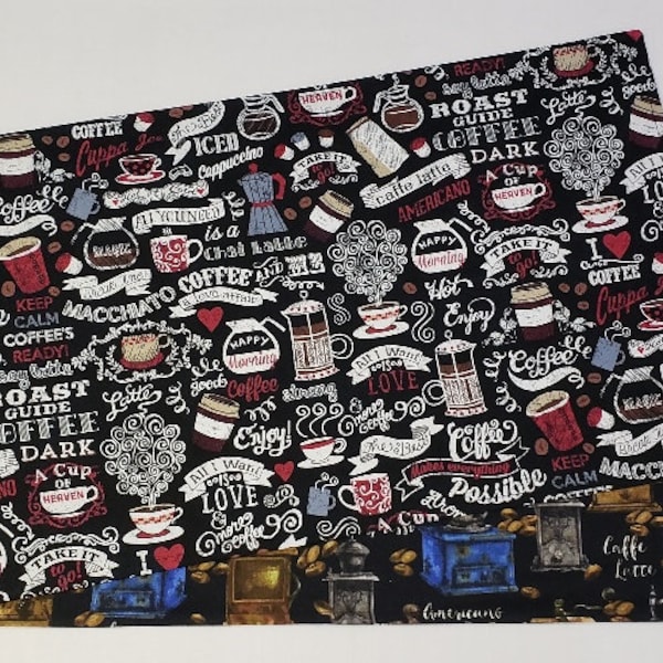 Coffee Placemats Etsy