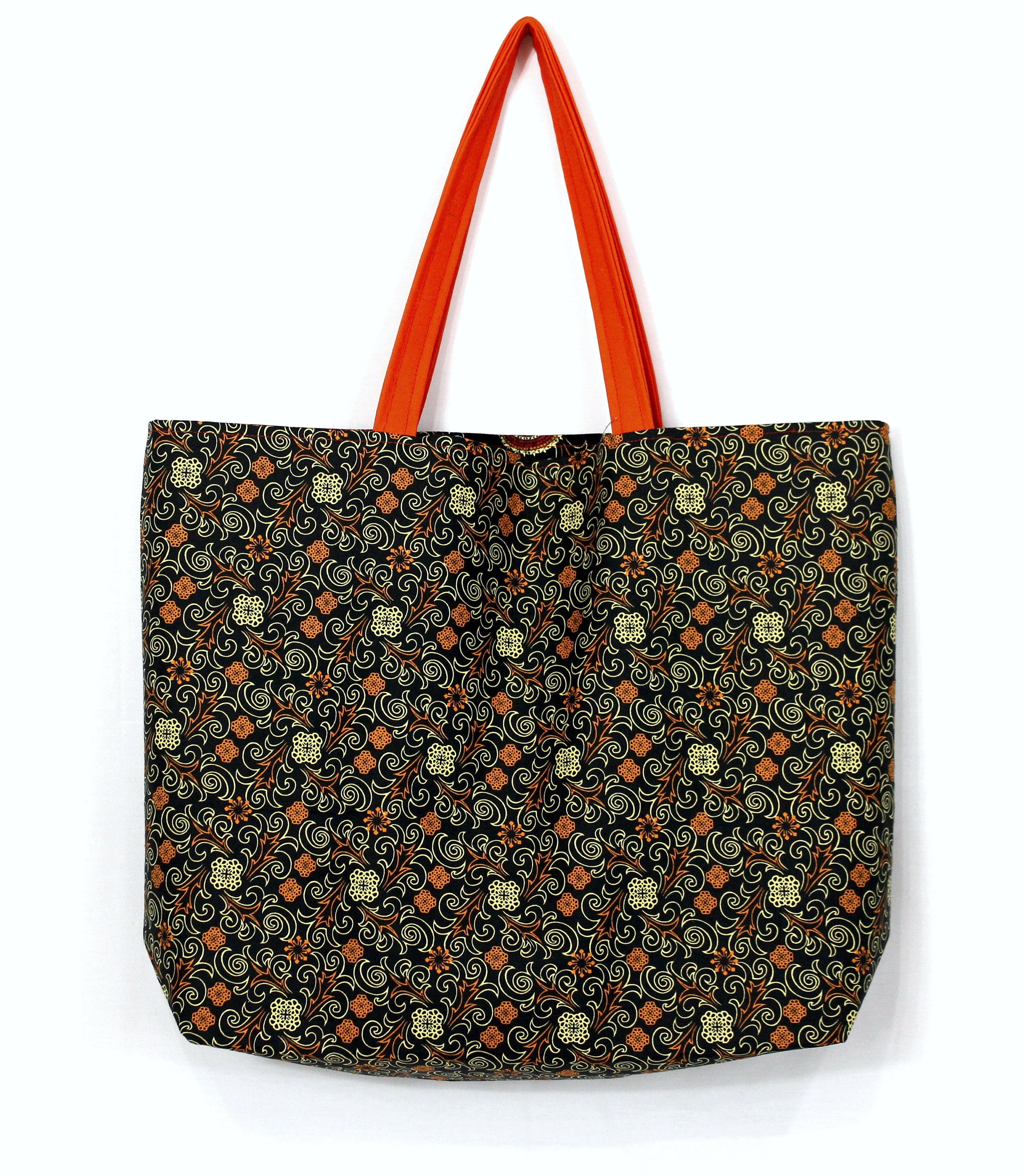 Handcrafted paisley fall colors back sack eng_pl_Boho-autumn-bag-with-  main image 3