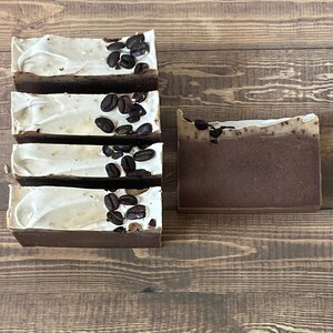 Exfoliating Coffee Shea Butter soap Bar