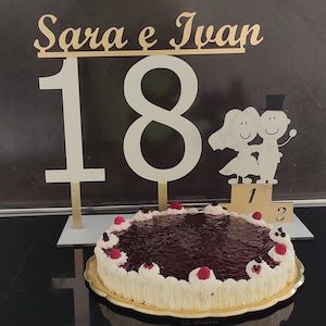 Anniversary lettering - cake lettering - wedding lettering