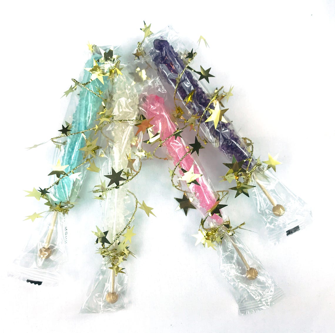 Rock Candy Party Favor Unicorn Party Favor Custom Label Etsy