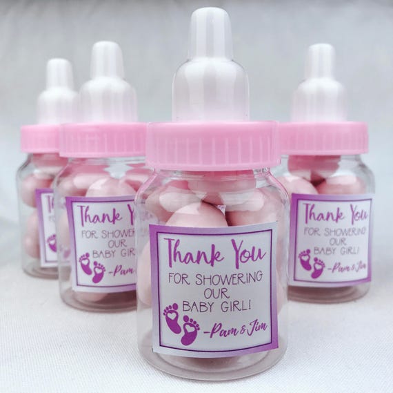 baby bottle party favors