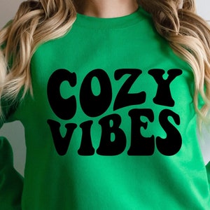 Cozy Vibes Svg, Merry Christmas Svg, Winter Svg, Stay Home Svg, Cozy Season Svg, Weihnachtsgeschenkidee, png, dxf Cut Files Cricut Silhouette