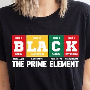 Zwart het belangrijkste element SVG, Juneteenth Svg, Black History SVG, Black Pride Svg, Black King Queen, Black History Month Svg, Svg voor Cricut