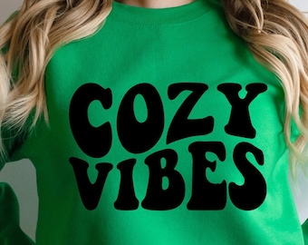 Cozy Vibes Svg , Merry Christmas Svg, Winter Svg, Stay Home Svg, Cozy Season Svg, Christmas gift idea, png , dxf Cut Files Cricut Silhouette