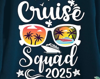 Cruise Squad 2025 Svg, Cruise Trip SVG, Cruise Vacation Svg, Family Trip 2025 svg, Summer Vacation Svg, Sunglass Svg, Digital Download