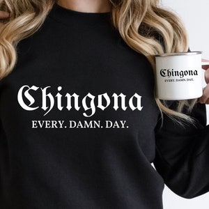 Chingona Definition SVG, Bad Ass Woman SVG, Mexican SVG , Latina Af svg , Latina Power svg, Mom Shirt Svg , Digital Download , files Cricut
