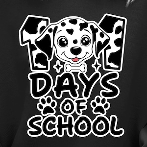 101 Days of School Svg, 100 Days Kindergarten Svg , I Survived 100 Days Svg, 101 Days of School Dalmatian Svg, Girl Gift Svg, Svg For Cricut