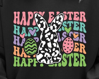 Fröhliche Ostern SVG, Hase Ostern SVG, Kinder Ostern SVG, Ostern Squad SVG, Retro Osterdeko Ostern, Ostern Peeps SVG, Hasenohren SVG, SVG Für Cricut