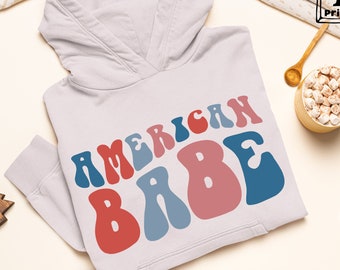 American Babe SVG , 4th of July Svg ,Patriotic svg,American Babe SVG , american girl shirt, all American svg ,Merica shirt svg, Cricut files