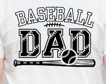 Baseball Dad Svg, Baseball Svg, Baseball Daddy Svg, Sports Dad Svg, Sport Dad Svg, Father's Day Svg , Dad Life Svg, Cricut, Digital Download