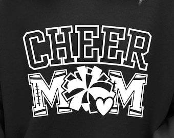 Cheer Mom Svg, Sport Mom Svg, Cheerleader Svg, Team Spirit Svg, Cheer Mom Shirt , Cheer Life Svg, Cheerleader Mom Svg, Svg File For Cricut