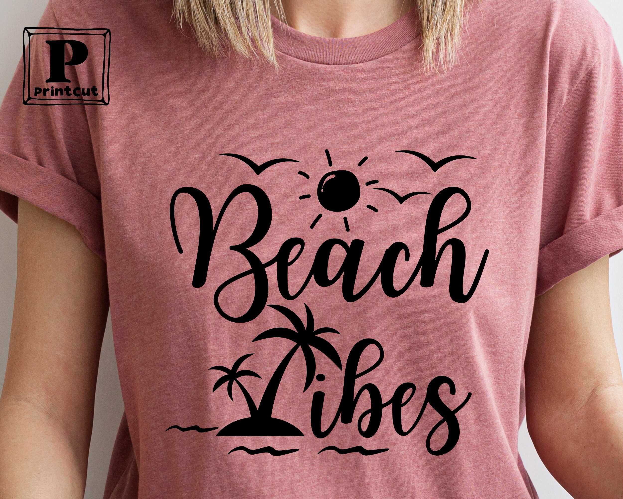 Beach Vibes Svg , Summer Svg, Vacation Svg ,Holiday Shirt Svg , Vacay Mode SVG, Family Vacation SVG , Cut files for Cricut ,Instant Download