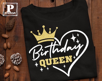 Birthday Queen Svg ,Birthday Crown Svg, Birthday Diva Svg, Birthday Girl Svg , Its My Birthday svg, Birthday Party Svg , Cricut, Sublimation