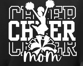 Cheer Mom Svg, Game Day Svg, Mom Life Svg, Cheerleader Svg, Team Spirit Svg, Cheer Mom Shirt Svg, Cheer Life Svg, Cheerleader Mom Svg