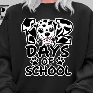 102 dagen school Svg, leraar Shirt Svg, meisje 100 dagen Svg, 100 dagen Svg, 100e dag van school Svg, silhouet, Svg-bestanden voor Cricut