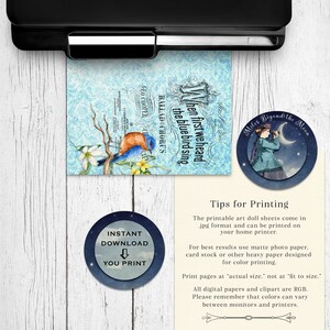 Bluebird Days Journal Kit // Digital Printable Kit // Journal and