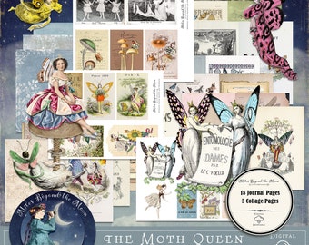 Dragon Bundle Printable fairy tales Dragons Collage Sheet Paper Pack ...