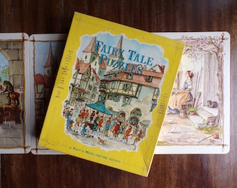 Fairy Tale Puzzles by Tasha Tudor ~ 1963