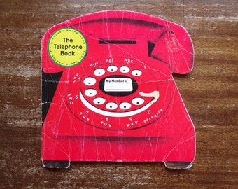 The Telephone Book ~ Things We Use ~ A Golden Shape Book ~ 1972