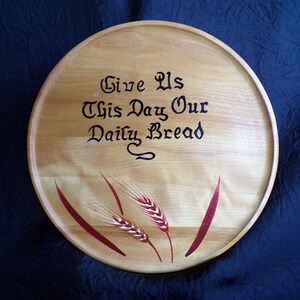 Wooden Wall Decor ~ Give Us This Day Our Daily Bread