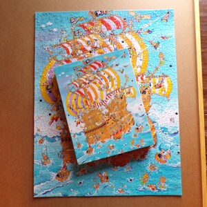 High Jinx on the High Seas Jigsaw Puzzle by Springbok 1987 Art by Ulli Schneider ~ Complete