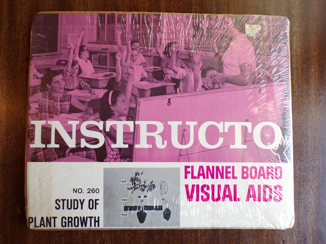 Flannel Board Visual Aids by Instructo Study of Plant Growth Etsy