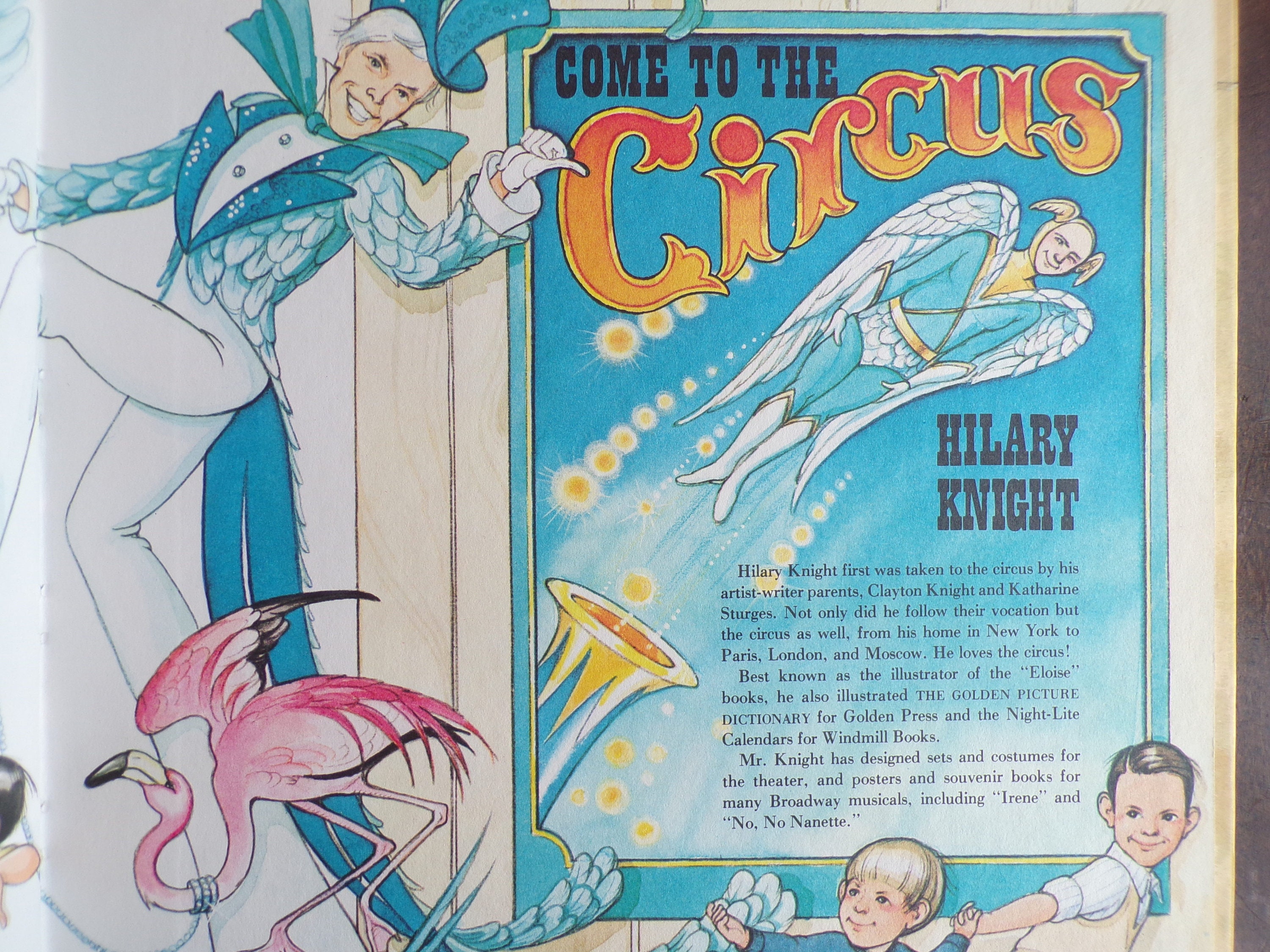 The Circus is Coming by Hilary Knight ~ 1978 - Etsy