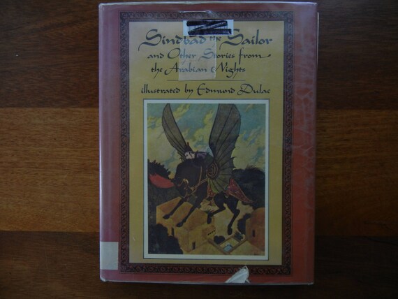 Sinbad The Sailor And Other Stories From The Arabian Nights Illustrated By Edmund Dulac - 