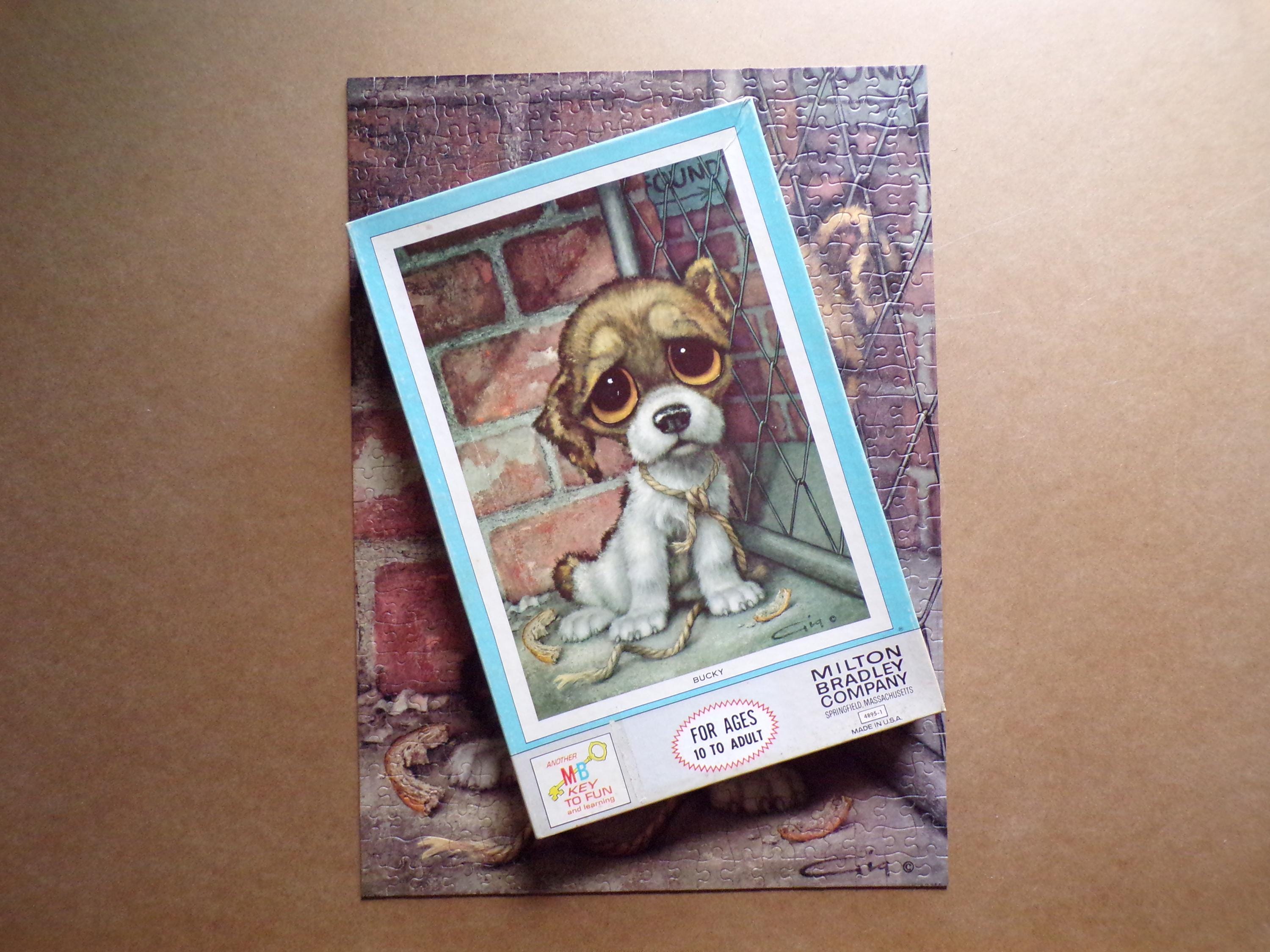 Milton Bradley Big Eye Puzzle - Etsy