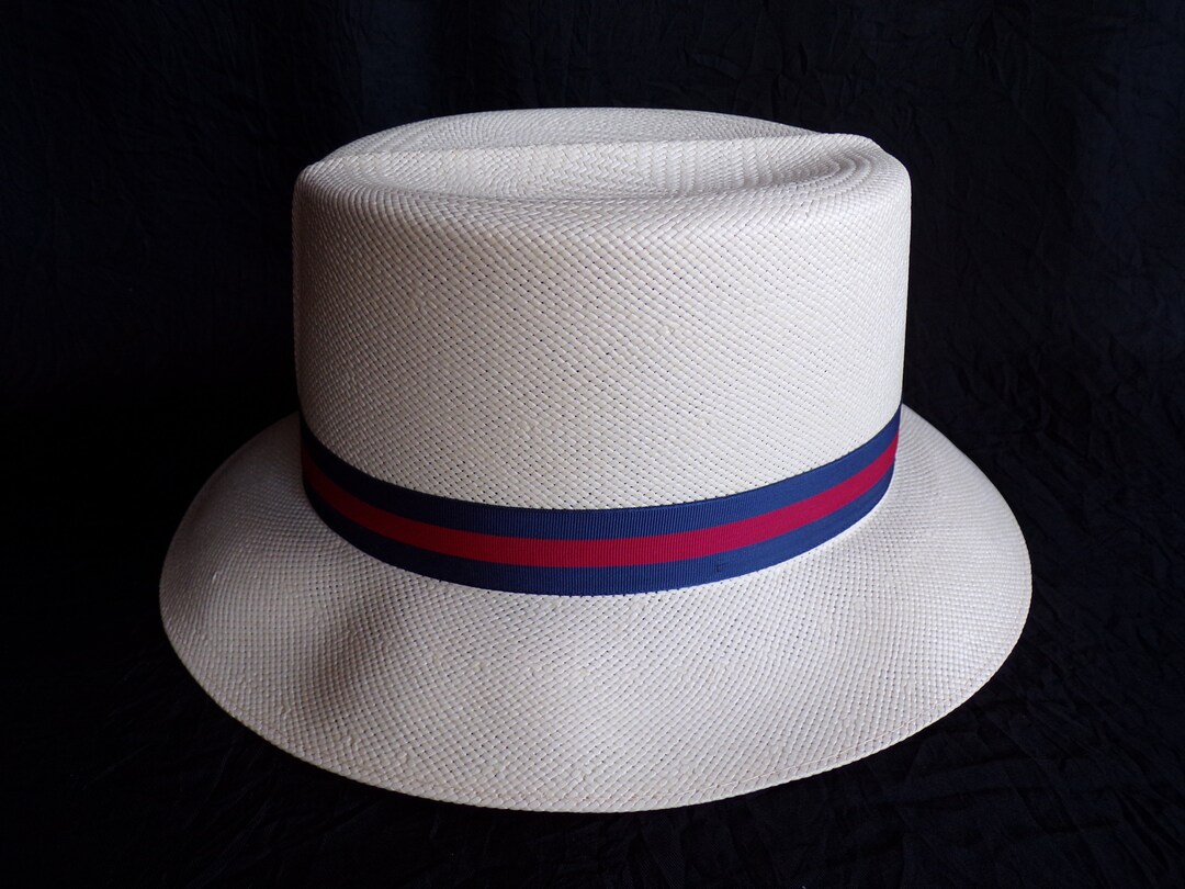 Dobbs Arlo (Green Band) Shantung Toyo Straw Hat with Feather main image 0