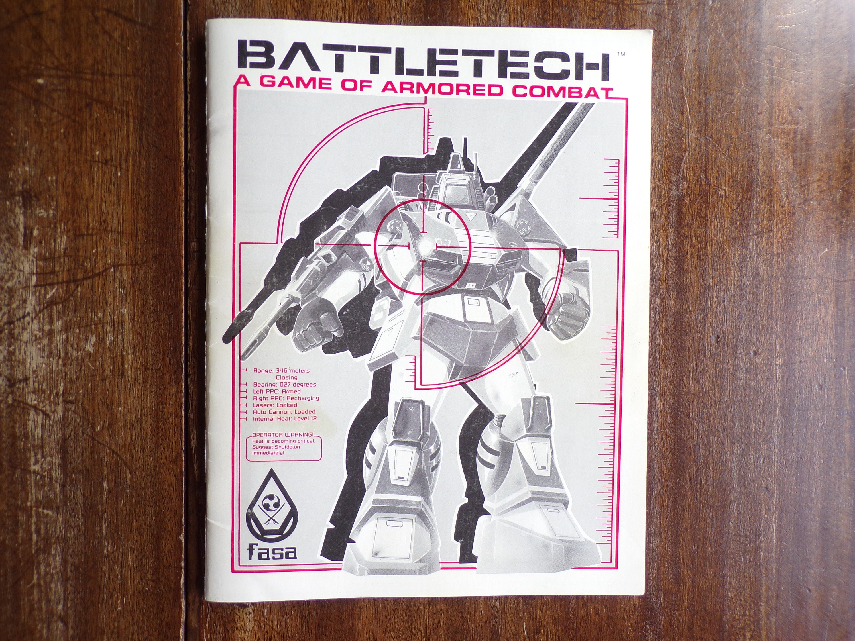 Battletech ~ 2nd Edition ~ A Game of Armored Combat by Fasa