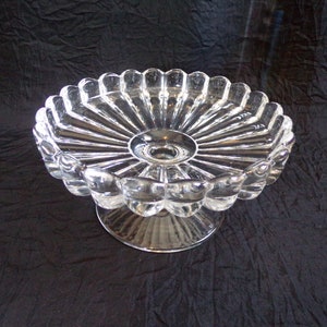 Heisey Crystolite Cheese Stand