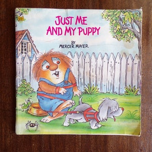 Just Me and My Puppy by Mercer Mayer ~ 1985