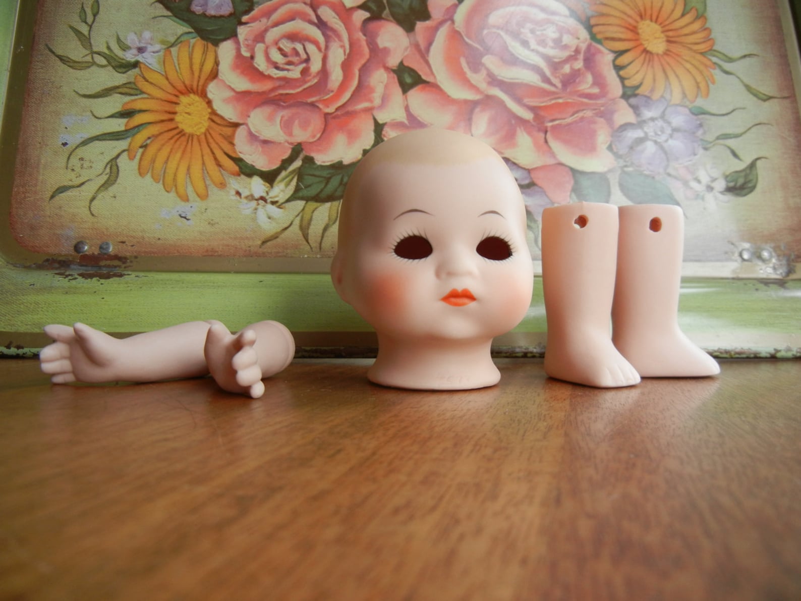 New Bisque Doll Parts Etsy