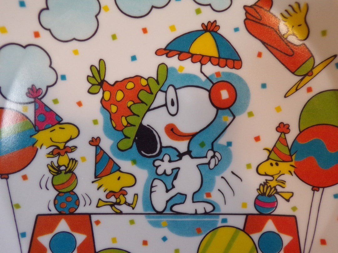 【レトロ】SNOOPY & Woodstock バルーン スヌーピー アップライト ミニバルーン (NO.6)