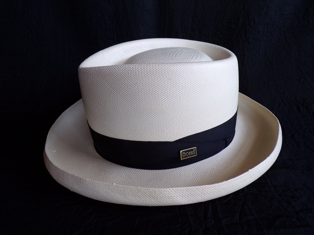 ※ tama　VINTAGE DOBBS HAT Vintage Dobbs Fedora Hat Brown With Feather Fifth Avenue New