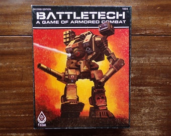 Battletech ~ 2nd Edition ~ A Game of Armored Combat by Fasa Corporation 1985