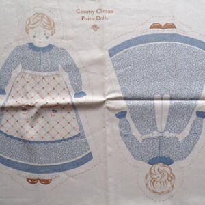 Country Classics Prairie Dolls Fabric Panel